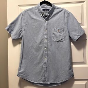 Polo Ralph Lauren Men’s Slim-Fit Oxford Short sleeve Shirt